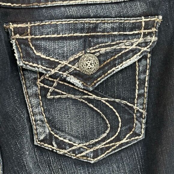 Silver Suki Surplus Flare Bootcut Jeans Size 29/32 - Picture 11 of 12